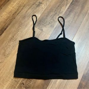 American Eagle Women’s Crop Top Tank Black Size Small NWOT